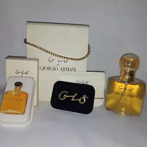 Gio De Giorgio Armani For Women EDP 1.15 oz 35 ml Vintage Gift Set 1992 Rare NIB - Picture 1 of 14