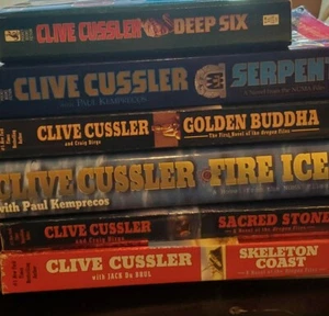 Clive Cussler Mysteries 24 available - Picture 1 of 27