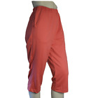 Authentic Women's Short - 3/4 Women's Workout Pants - Capri - Pink - 37049