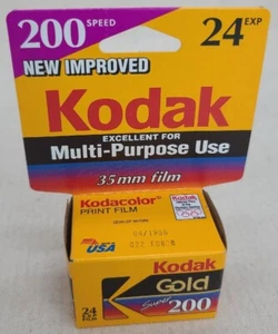 Kodak Super Gold 200 35mm 24 Exposures. Expired 04/1996 - Picture 1 of 3