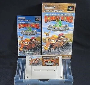 Nintendo Super Famicom Super Donkey Kong 3 Japan SFC SNES w/box - Picture 1 of 1