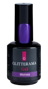 Gel Polish HEMA free made in UK blue purple MISTRESS Glitterama Nails 15ml - Picture 1 of 1