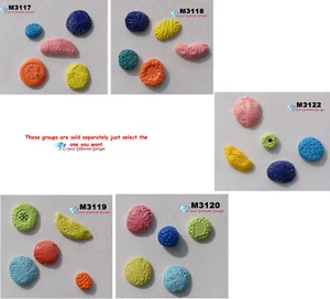 NUGGETS  - HANDMADE CERAMIC MOSAIC TILES ( Pick you Group ) # 1 - Picture 1 of 5