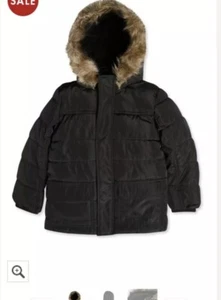 Fox & Bunny Fur Trim Padded Coat 12-13 Yrs R149 - Picture 1 of 3