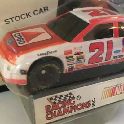 Racing Champions Morgan Shepherd Nascar Stock Car Toy #21 1995 Edition Citgo Vtg - Image 1 of 4