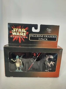 Star Wars Episodio 1 Figura Erasers Paquete de 3 Watto Darth Maul Sebulba - Imagen 1 de 8