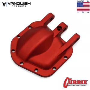 NEW Vanquish VPS06655 Alum Currie Rockjock Diff Cover Red SCX10-II FREE US SHIP - Picture 1 of 1