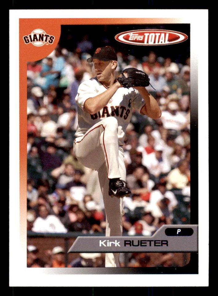 2005 Topps Total  #496 Kirk Rueter San Francisco Giants - Image 1 of 2