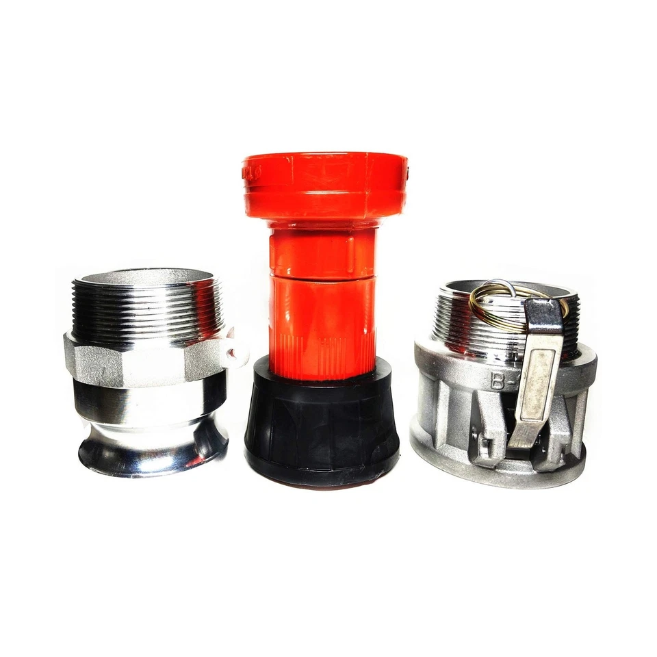 Fire Hose Nozzle 2 Inch Npsh/npt Thermoplastic Equipment Aluminum Female and