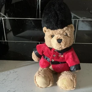 Harrods England Knightsbridge Royal Guard Teddy Bear Plush Stuffed Animal London - Picture 1 of 5