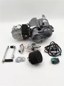 Pit Bike Lifan 125cc Big Valve Head 4 Speed Manual Engine Full Package C90 Cub - Picture 1 of 3