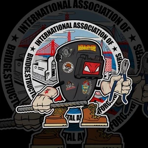 IRONWORKER STICKER | RODBUSTER STICKER | BUILDING AMERICA | WELDING STICKER | - Picture 1 of 1