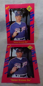 NOLAN RYAN--2 CARDS--1990 CLASSIC TRAVEL GAME--TWO CARDS----L@@K - Picture 1 of 1
