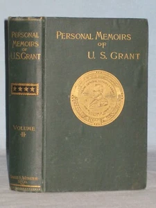 1886 BOOK PERSONAL MEMOIRS OF U.S. GRANT VOL.II - Picture 1 of 10