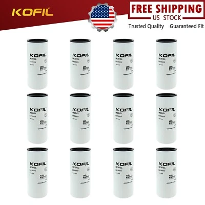 {12}Oil Filter For PETERBILT 330 335 340 PACCAR PX-8 P553000 LF9009 3401544 - Image 1 of 4
