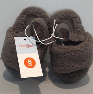Cat & Jack Kleinkind Slipper Sandalen grau Größe S 5/6 - Bild 1 von 6