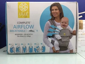 LÍLLÉbaby COMPLETE Airflow SIX-Position 360° Ergonomic Baby Carrier Black (K) - Picture 1 of 6
