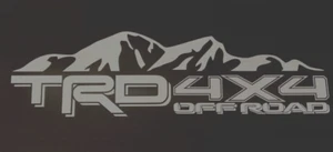 1 TRD Decal Sticker Toyota Racing Development Truck Off Road 4x4 Tacoma Tundra - Bild 1 von 2