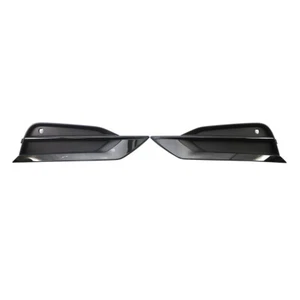 Pair Bumper Lower Grille Fit For VOLVO S90 V90 2016-2019 Gloss Black Trim - Foto 1 di 9