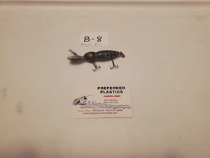 Vintage Plunger Pup - -3" - Black, White , Yellow - Rare - B 8 - Picture 1 of 1