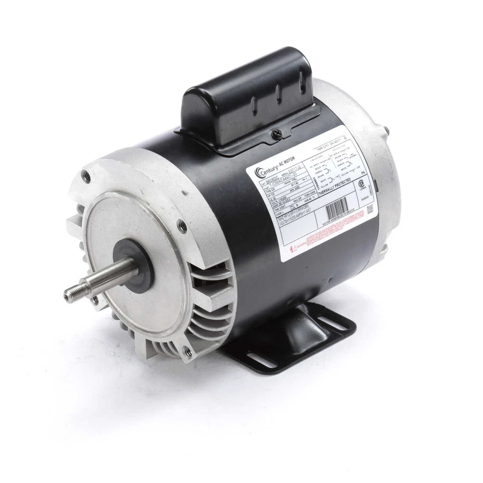 Century AO Smith B606DC Cap Start C-Face Motor 1/2 HP 3450 RPM 115 230V 56J