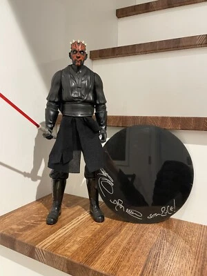 Ray Park Autograph Signature & Darth Maul Star Wars Episode I 12” Action Figure - Image 1 of 4