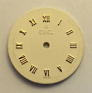 Esfera de reloj y manecillas para calibre Ebel 66 ~ 18 mm de diámetro - Imagen 1 de 3