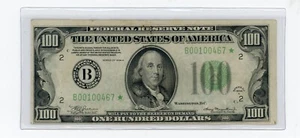 1934 A $100 Federal Reserve Star Note - Picture 1 of 2