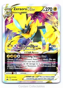 Zeraora VSTAR 055/159 - Crown Zenith - Pokemon Karte - Near Mint - Bild 1 von 2