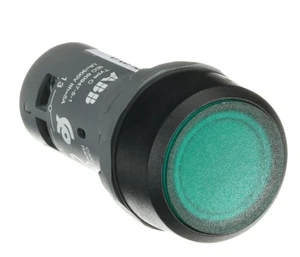 ABB 1SFA619100R1312 CP1-13G-10 Drucktaster tastend bündig grün beleuchtet 230 V - Bild 1 von 1