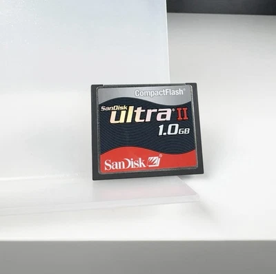 Sandisk Ultra II 1GB CompactFlash Memory Card - Image 1 of 3