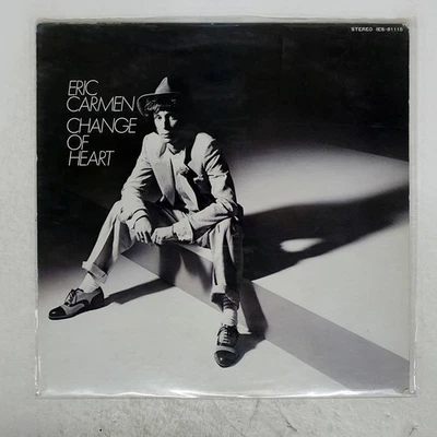 ERIC CARMEN CHANGE OF HEART ARISTA IES81115 JAPAN VINYL LP - Image 1 of 2