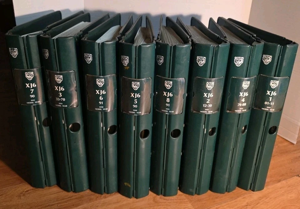 Manual de reparación de servicio original Jaguar XJ6 1990 1991 conjunto Sovereign 2,9 L 3,2 L 4,0 L Foto 1 de 4