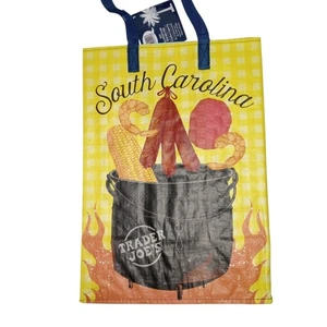 Bolso de compras reutilizable Trader Joe’s Mystery State Carolina del Sur nuevo con etiquetas - Imagen 1 de 6