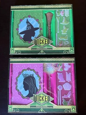 2024 Wicked Elphaba & Glinda Journal Set Of 2 With Pen & Stickers Target  - Image 1 of 4