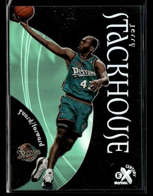 1998-99 SkyBox E-X Century Jerry Stackhouse #46 - Image 1 of 2