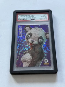 2019 Panini Fortnite Series 1 #279 P.A.N.D.A Crystal Shard Italy Print PSA 10 - Picture 1 of 2