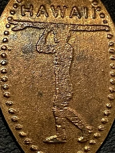 Centavo alargado Hawaii Cu #071792 - Imagen 1 de 3