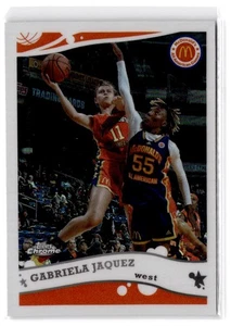 2022 Topps Chrome McDonald's Gabriela Jaquez #2K6-25 2006 All-American - Picture 1 of 2
