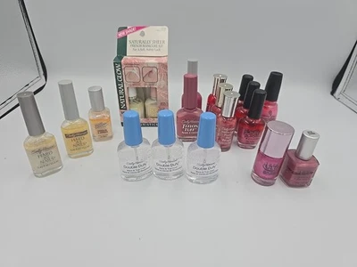 Lote De 19 Nuevos Esmaltes De Uñas Ulta SALLY Surtidos .5 Oz Cada uno ROSA Brillo FRANCÉS  Foto 1 de 4