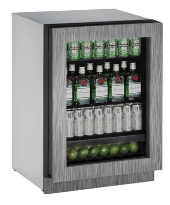 U-Line U-2224RGLINT-00B 24" Right Hinge Compact Refrigerator - Panel Ready - Image 1 of 4