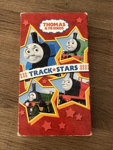 VHS Thomas & Friends Track Stars - Tested And Works Perfectly - Mega Rare - Foto 1 di 7