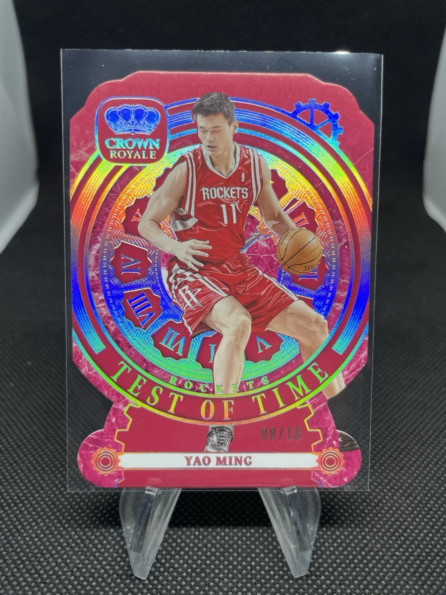 Panini Yao Ming Basketball Serial Numbered Trading Cards
