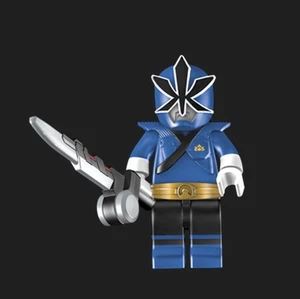 MEGA BLOKS 2012 POWER RANGERS SUPER SAMURAI - BLUE RANGER MEGA MODE #1001 - Picture 1 of 3