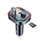High Quality Car Mp3 Player Fm Transmitter Bluetooth 5.0 Hands-Free Call Charger