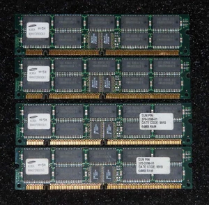 Genuine Sun 128MB (2 x 64MB) 168-pin EDO ECC Memory For Sun Ultra 5, Ultra 10 - Picture 1 of 5