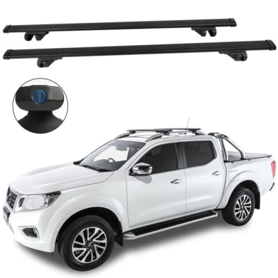 53" Roof Rack Cross Bar Cargo kayaks Carrier For Nissan NP300 Frontier 2016-2020 Foto 1 de 4