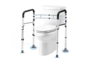 Toilet Safety Rail - Adjustable Detachable Medical NEW Coelineao - Picture 1 of 4