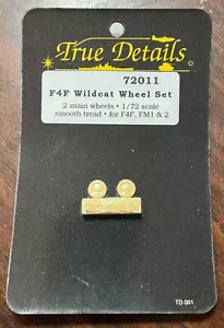 F4F FM1 FM2 FM-1 FM-2 WHEELS 1/72 True Details Resin 72011 - Bild 1 von 2