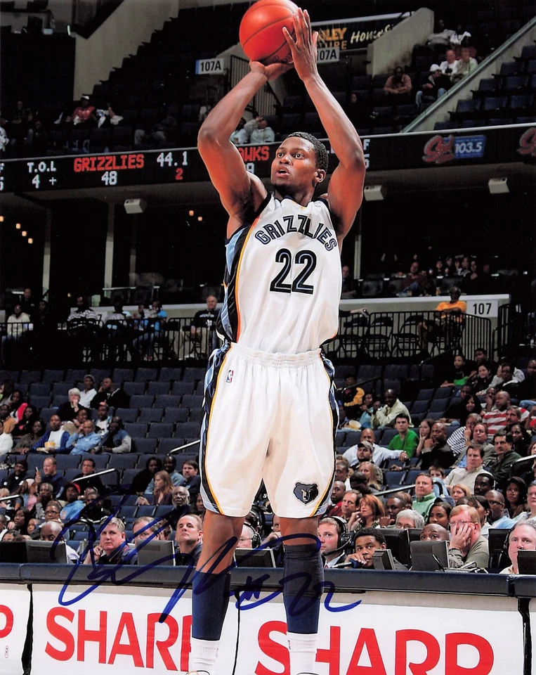 Rudy Gay Grizzlies Firmado Automático 8x10 *3215 Foto 1 de 1